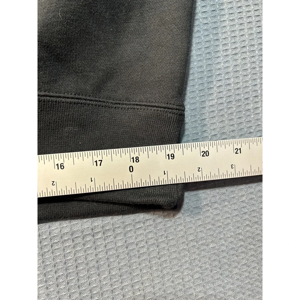 Nike Solo Swoosh Crewneck Sweatshirt Mens Medium Black